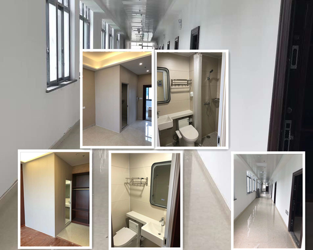 Dormitório eletrônico do pessoal da fábrica de Changzhou Zhongrui, o uso de modelos de pensão completa Kounor BS1521